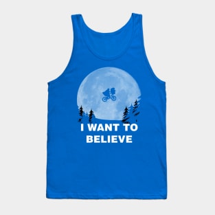 I Want To Believe In E.T. Tank Top